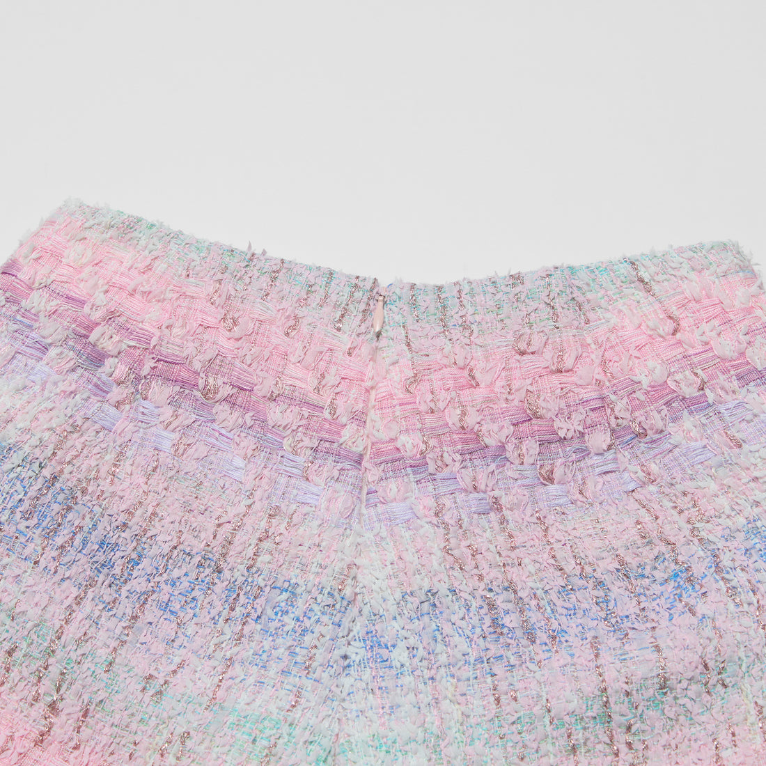 “Brunch at Ritz”法國羽紗流蘇花呢短褲—Woven Éclat 織光流影