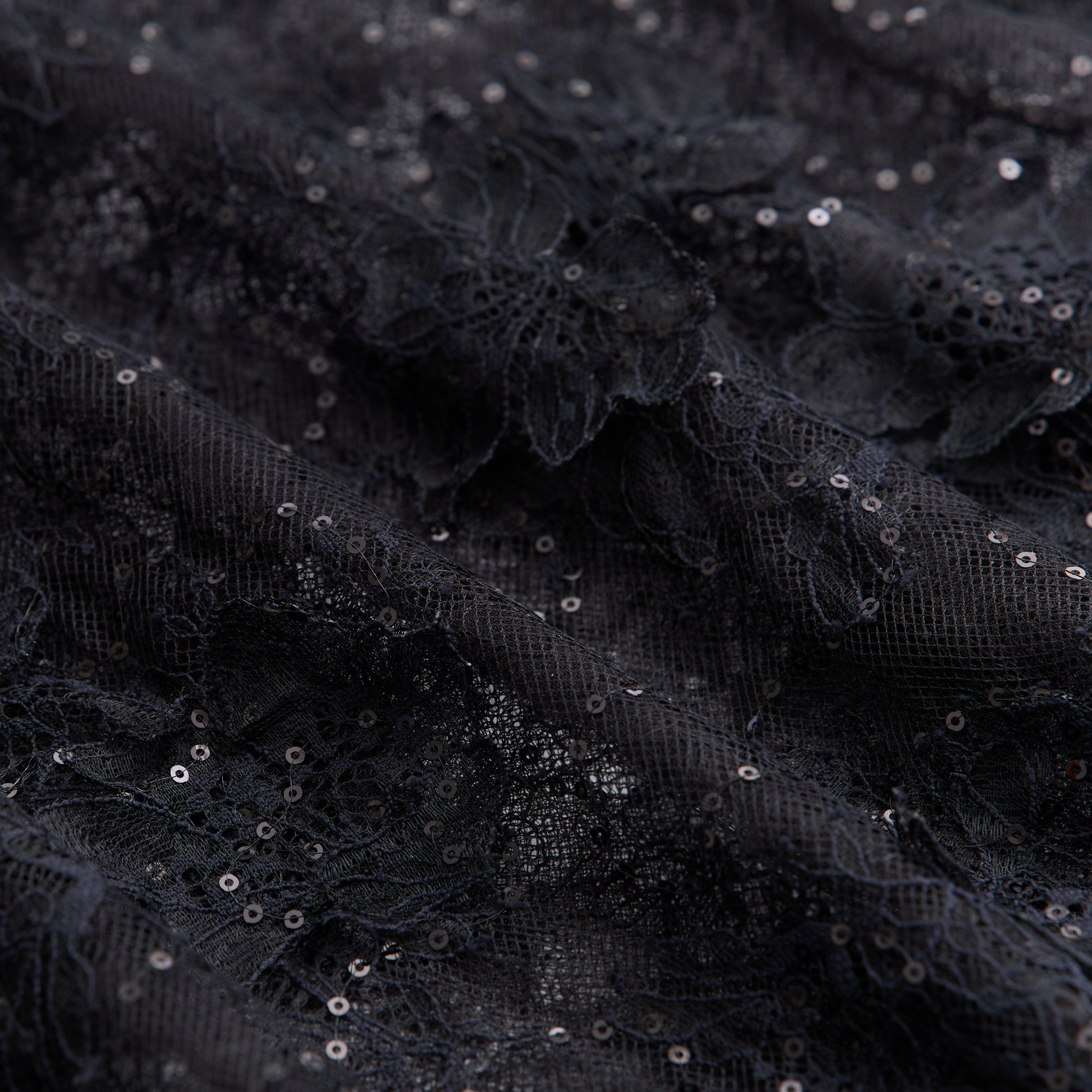 "Imperial Garden Teatime"羽瓣立繡蕾絲輕國風短褲—Midnight Veil沉夜浮香