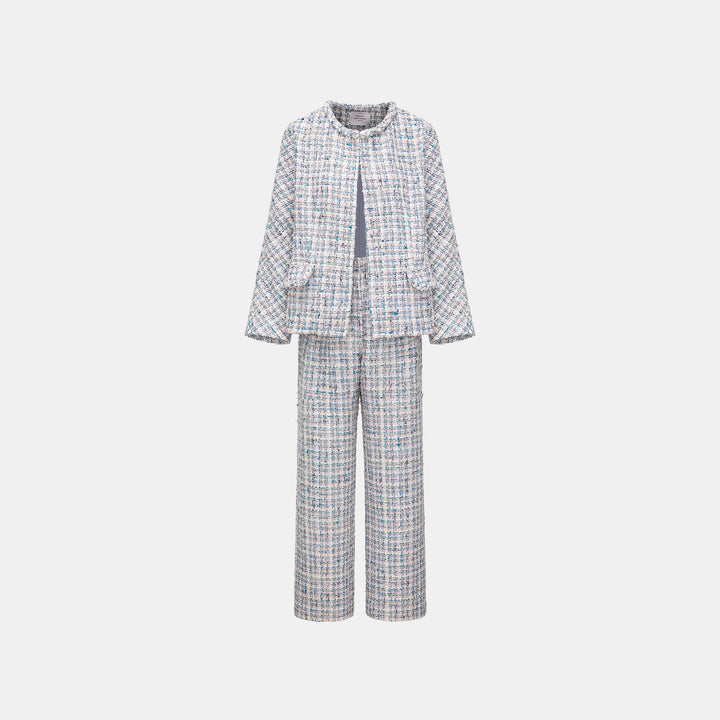 Arcade of CherJoy Atelier."法國經典織藝花呢外套—Southbank Muse南岸畫廊