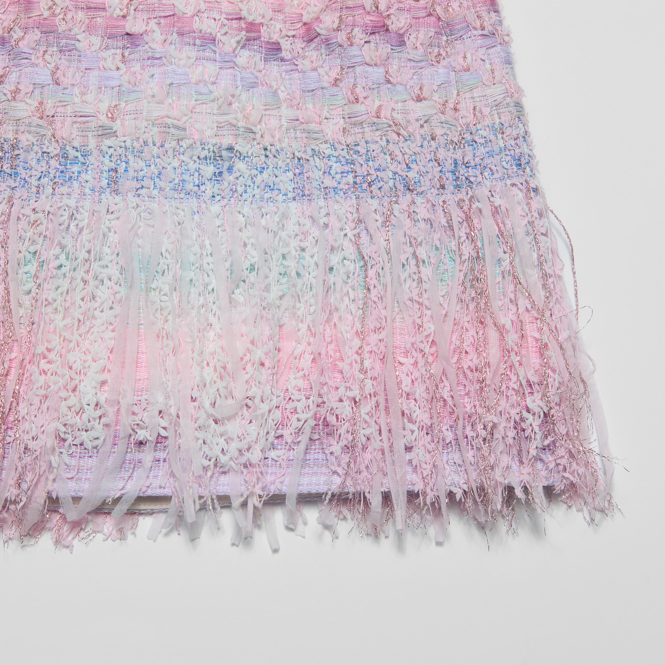 “Brunch at Ritz”法國羽紗流蘇花呢褲裙—Woven Éclat 織光流影