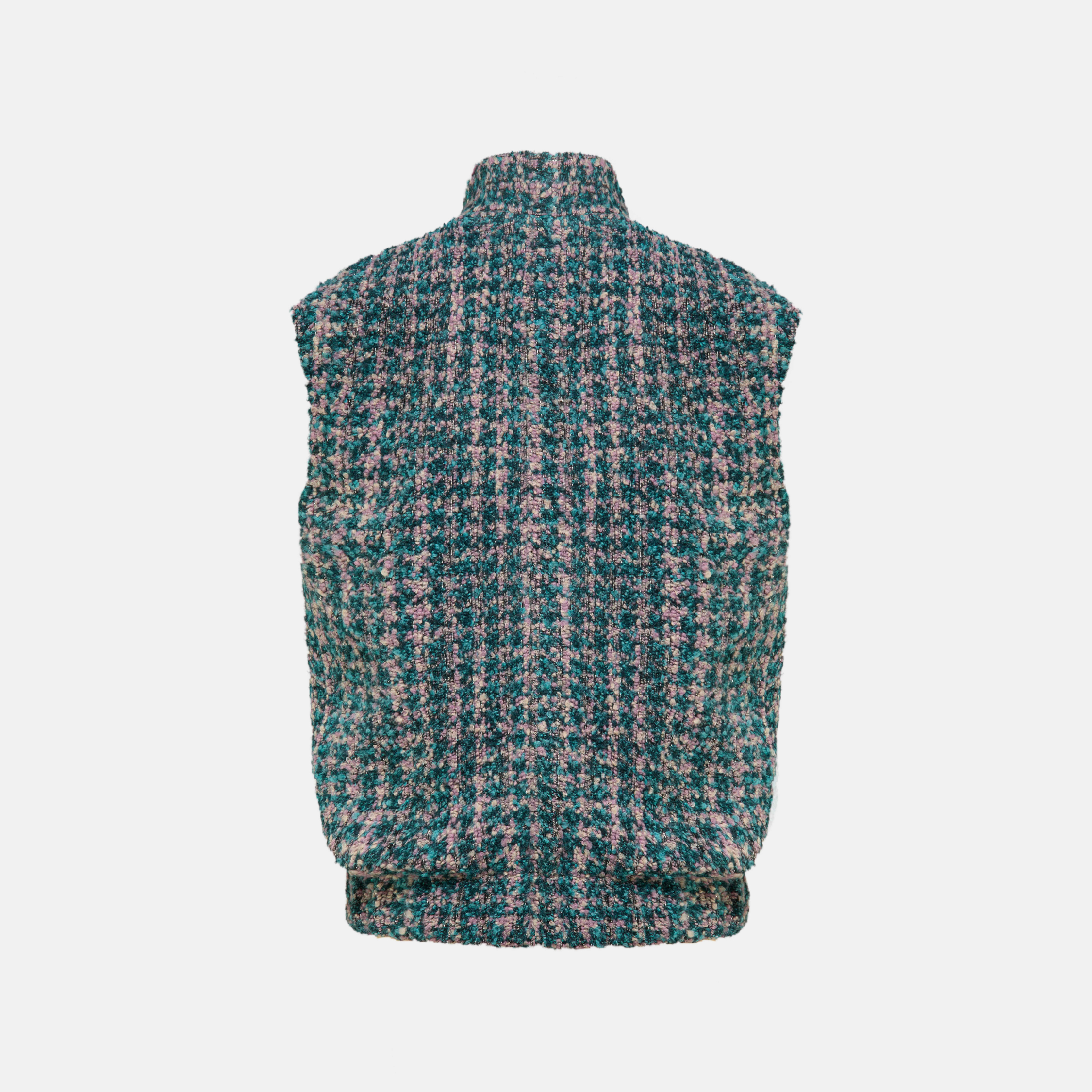 “Édition du 25 de Nuit” 義大利立體絨圈縈紗Oversized花呢背心—Sugarkiss Noël聖誕糖語