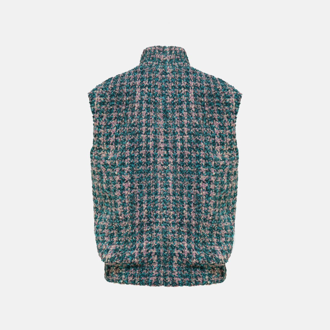 “Édition du 25 de Nuit” 義大利立體絨圈縈紗Oversized花呢背心—Sugarkiss Noël聖誕糖語