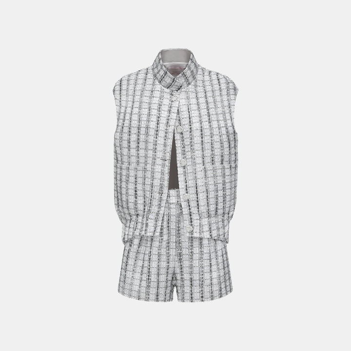 "Sloane Ave." 法國頂級銀燦工藝蕾絲短褲—Reflet Parisien巴黎倒影