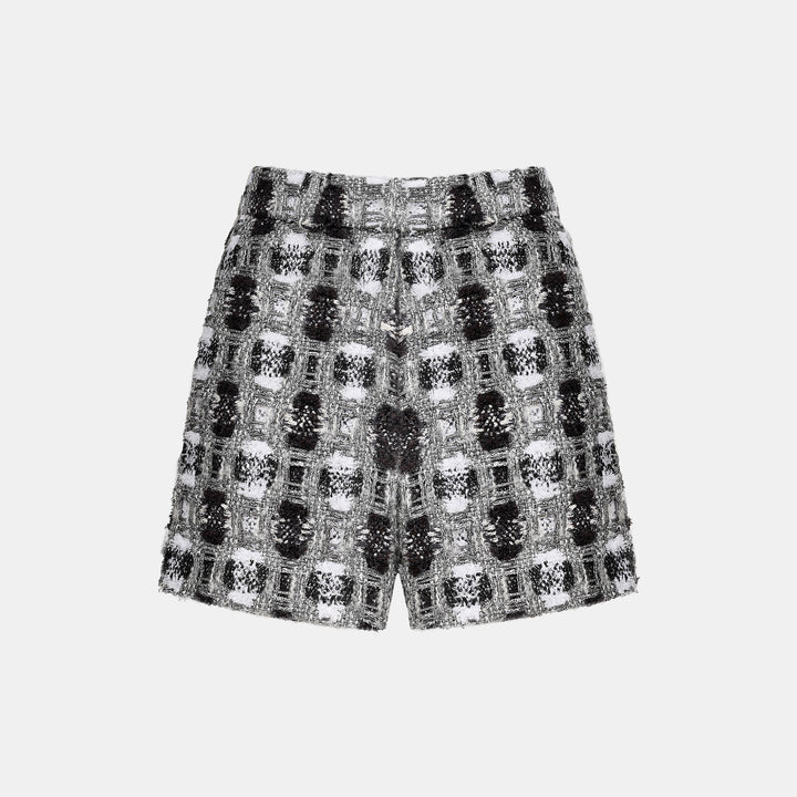 “Chelsea tea time.”法國頂級高訂銀織嵌線繡藝花呢短褲—Jazz Night不眠紐約