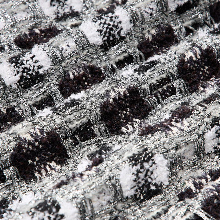 “Chelsea tea time.”法國頂級高訂銀織嵌線繡藝Oversized花呢背心—Jazz Night不眠紐約