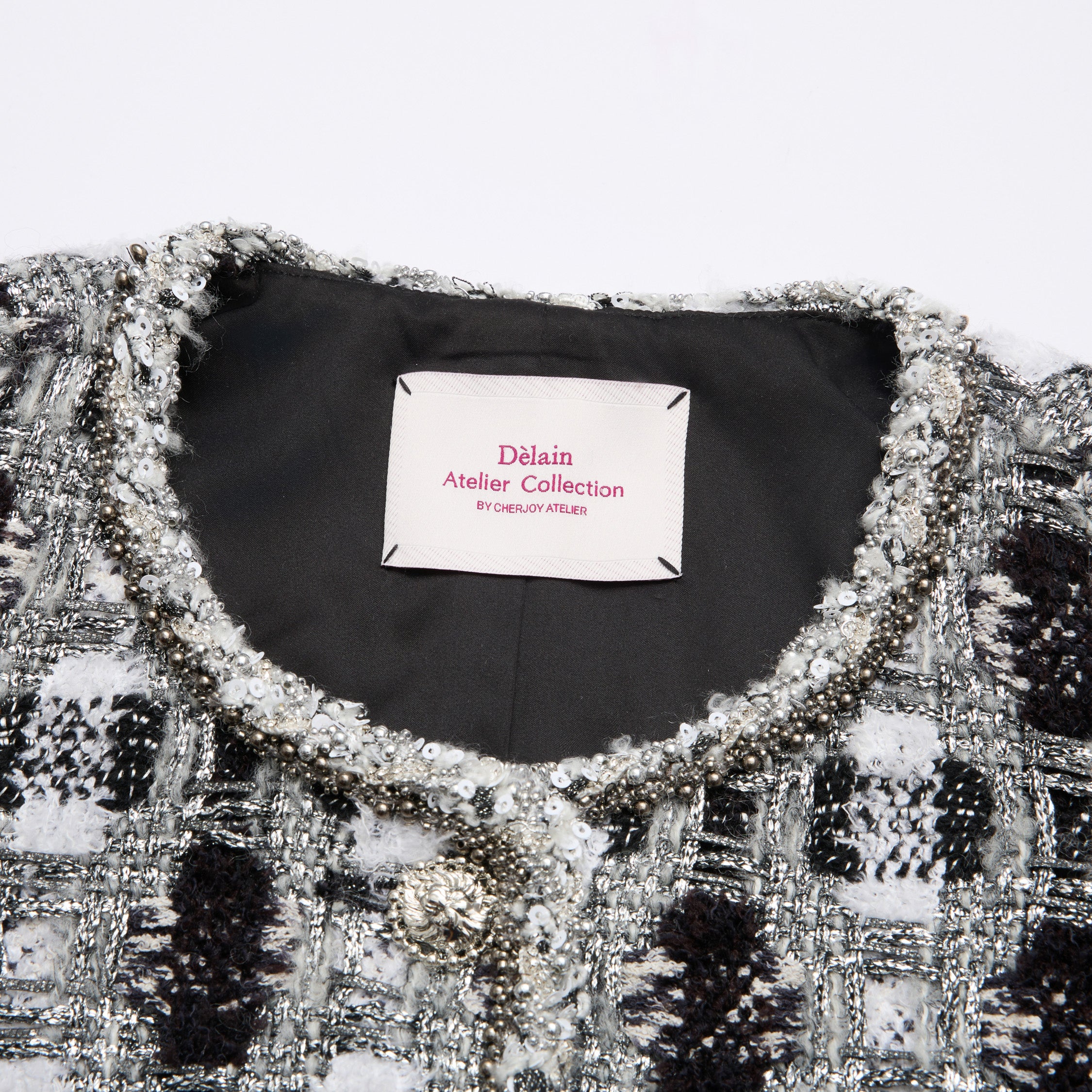 “Chelsea tea time.”法國頂級高訂銀織嵌線繡藝經典No.4花呢外套—Jazz Night不眠紐約