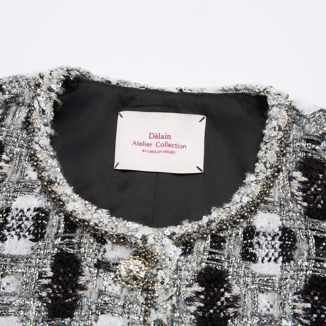 “Chelsea tea time.”法國頂級高訂銀織嵌線繡藝經典No.4花呢外套—Jazz Night不眠紐約