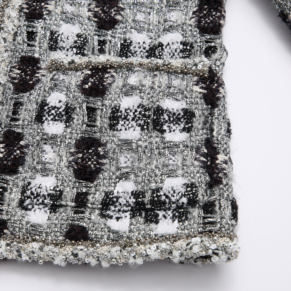 “Chelsea tea time.”法國頂級高訂銀織嵌線繡藝經典No.4花呢外套—Jazz Night不眠紐約