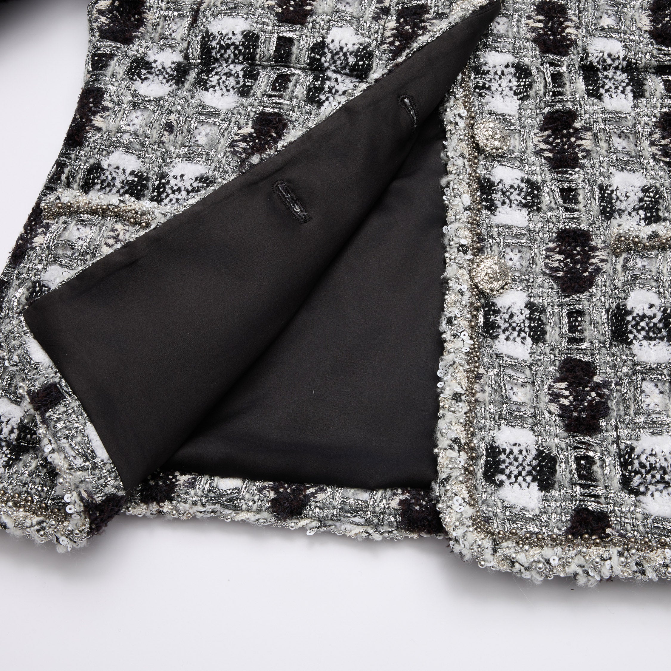 “Chelsea tea time.”法國頂級高訂銀織嵌線繡藝經典No.4花呢外套—Jazz Night不眠紐約