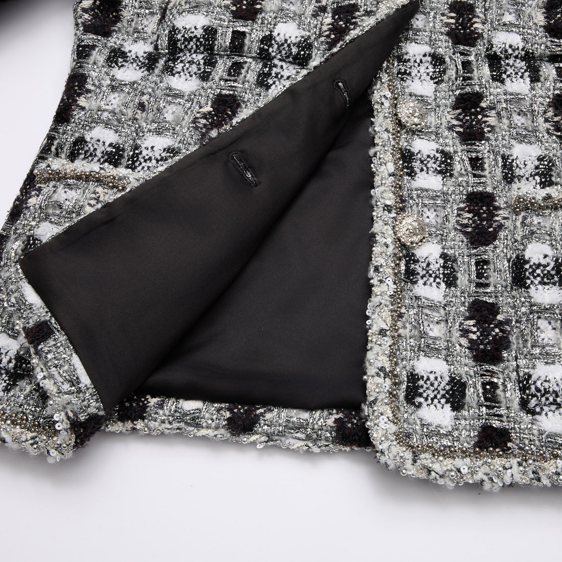 “Chelsea tea time.”法國頂級高訂銀織嵌線繡藝經典No.4花呢外套—Jazz Night不眠紐約