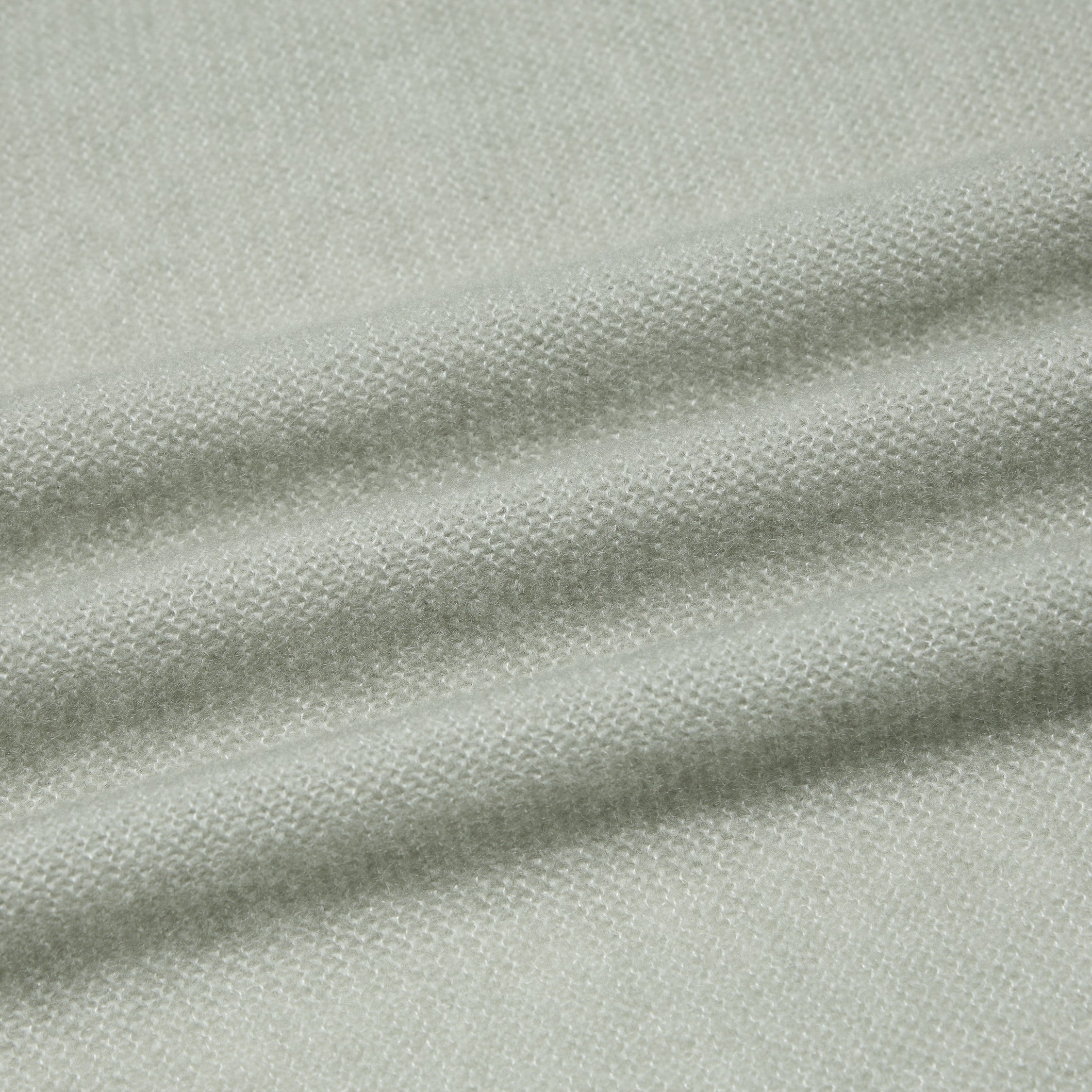 Spring Diary” Silk Cashmere真絲兩件式背心針織上衣—Verdant Veil青霧薄影
