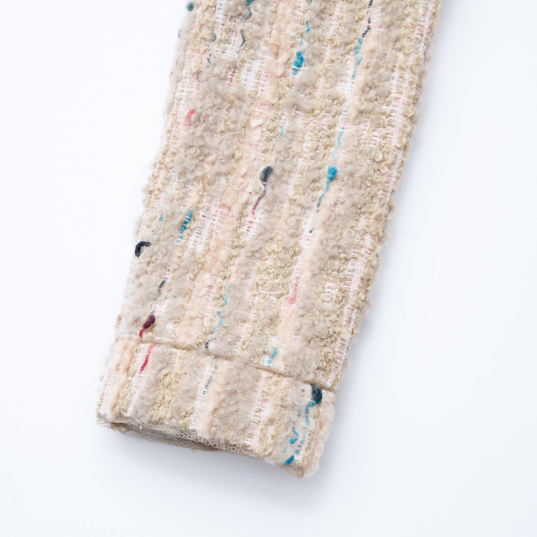 “Sloane Ave."法國立體彩織圈絨花呢外套—Garden Atelier花園畫室