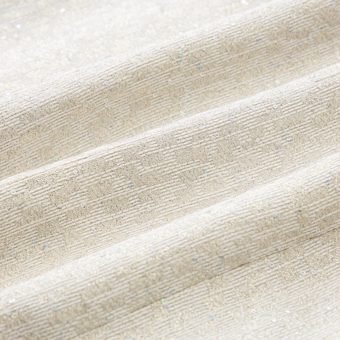 "Arcade of CherJoy Atelier."義大利特殊燦光織紋高級訂製立體剪裁拼接修身洋裝—Midnight Starlume月光華爾滋