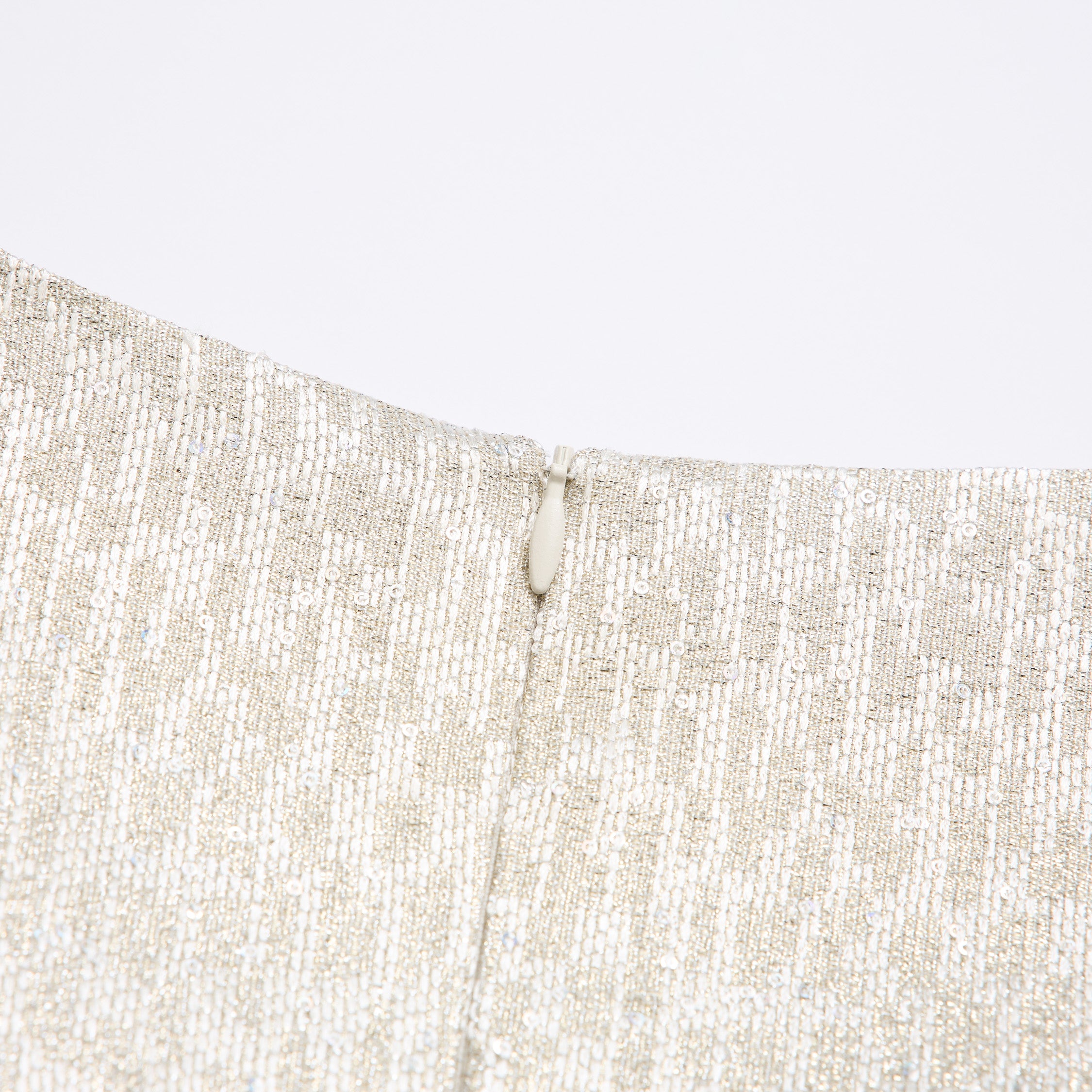 "Arcade of CherJoy Atelier."義大利特殊燦光織紋立體剪裁抽繩洋裝—Midnight Starlume月光華爾滋