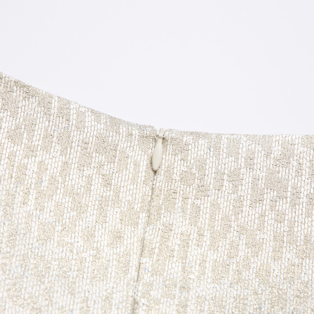 "Arcade of CherJoy Atelier."義大利特殊燦光織紋立體剪裁抽繩洋裝—Midnight Starlume月光華爾滋