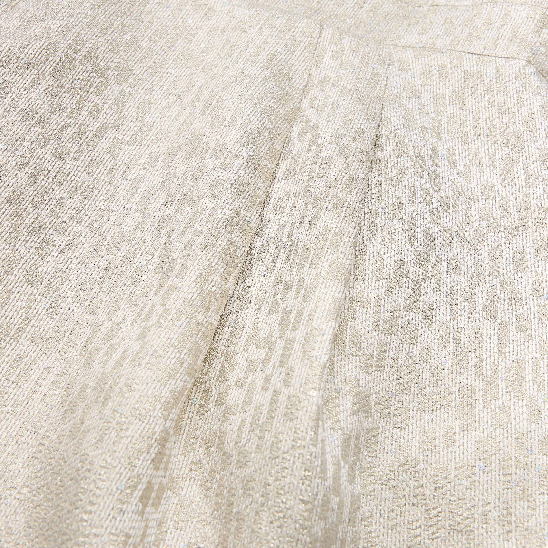 "Arcade of CherJoy Atelier."義大利特殊燦光織紋立體剪裁修身桃心領洋裝—Midnight Starlume月光華爾滋