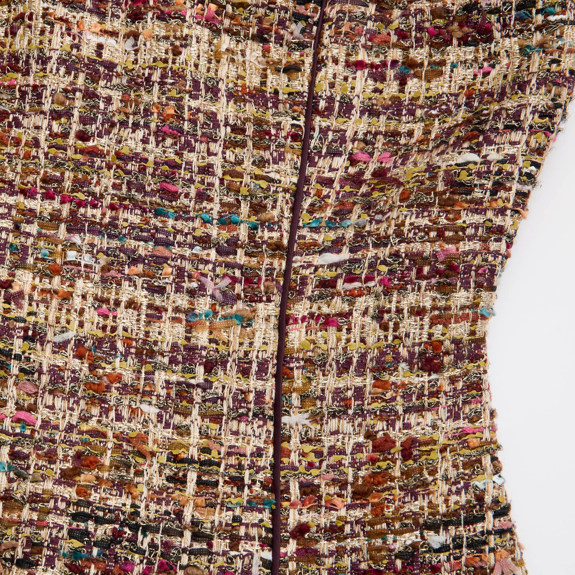 "Arcade of CherJoy Atelier."法國彩緞縷金線藝花呢輕國風旗袍洋裝 —Floral Allure花韻傾城