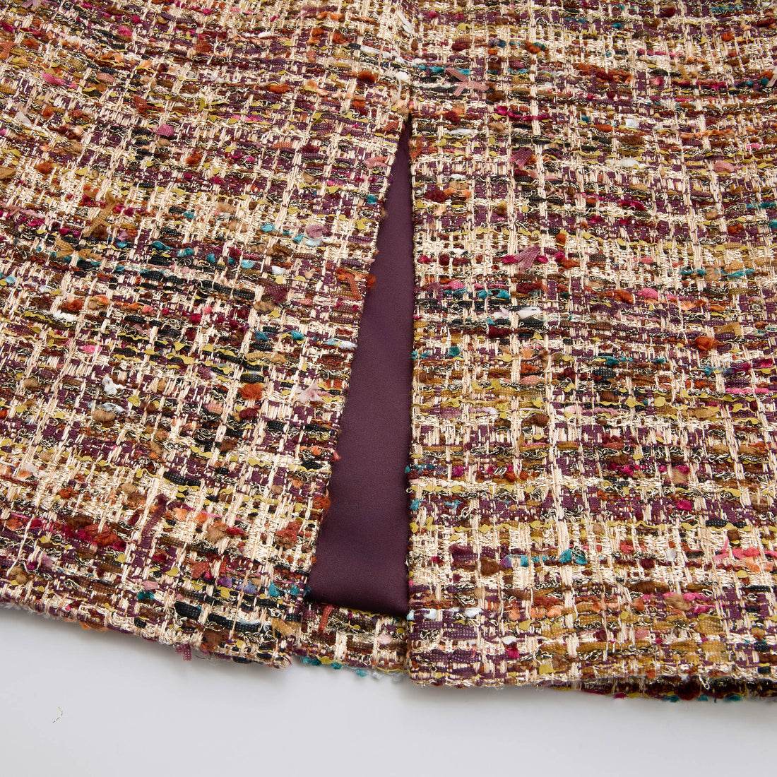 "Arcade of CherJoy Atelier."法國彩緞縷金線藝花呢立體剪裁抽繩洋裝—Floral Allure花韻傾城