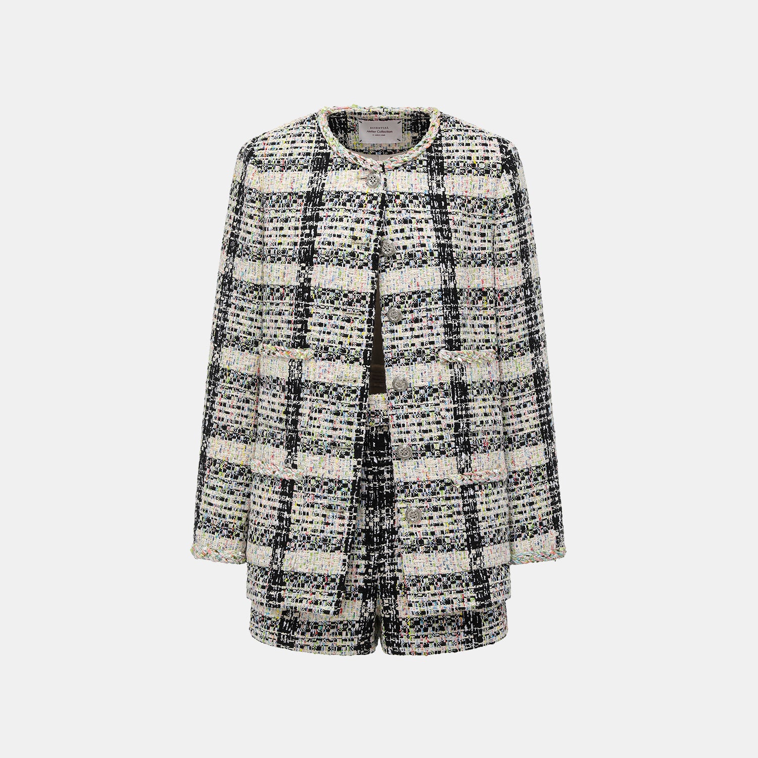 "Chelsea Citywalk." 法國高級訂製棉紡花呢短褲—Manhattan Nights曼哈頓之夜