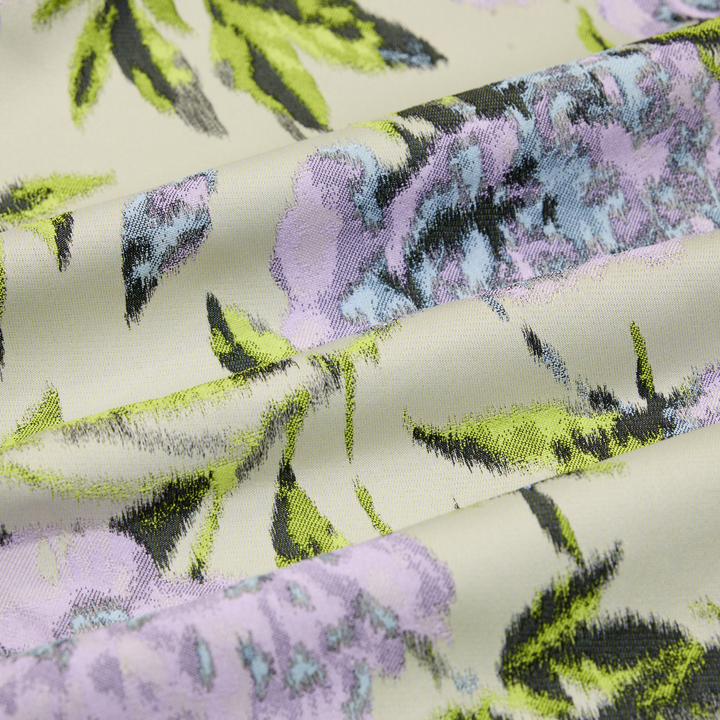 "Imperial Garden Teatime"義大利緹花錦織輕國風外套—Lilac Tidings羅蘭春信