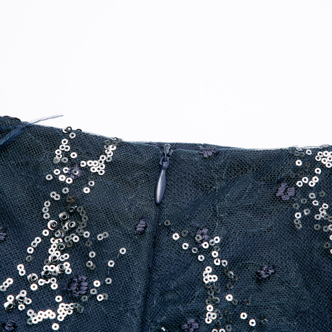 "Imperial Garden Teatime."長羽花繡奢華珠繡蕾絲輕國風短褲—Feather Dream煙羅羽夢