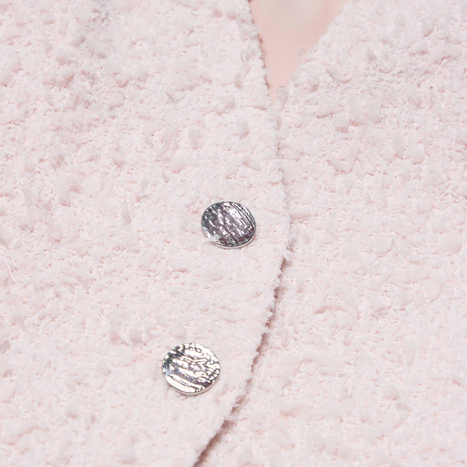 "Westminster Weekdays"義大利立體羽瓣飛紗花呢西裝馬甲背心—Petal Dream霧花輕眠