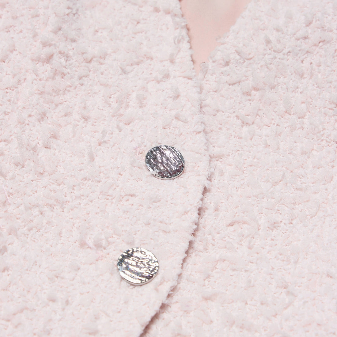 "Westminster Weekdays"義大利立體羽瓣飛紗花呢西裝馬甲背心—Petal Dream霧花輕眠