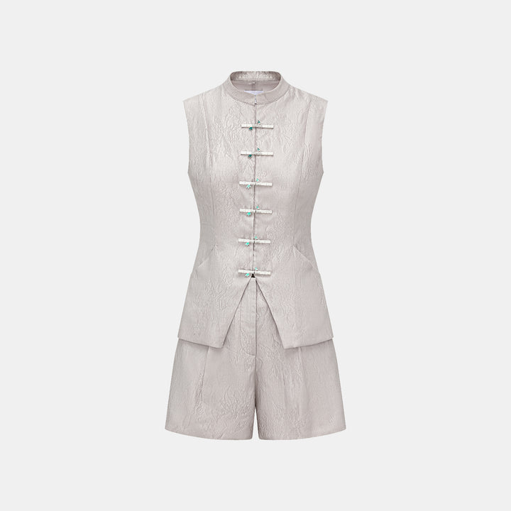 copy-copy-“By Inch.” Extremely Silky Nude Satin Slim Bra Top—Relaxed Gray 