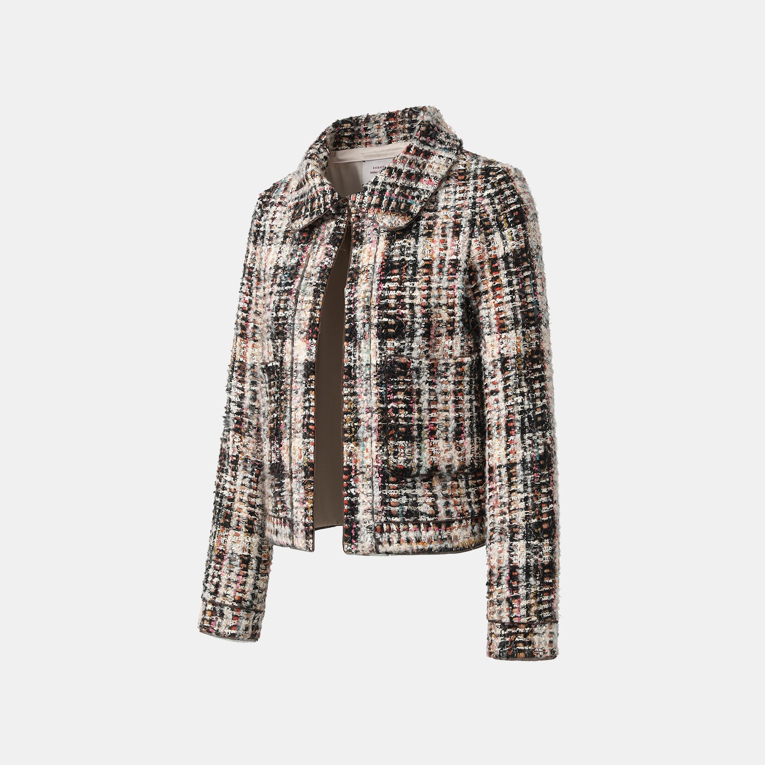 "午後洛杉磯"法國立體絨圈格織羊毛花呢外套—Manchester Pictorial曼城畫報