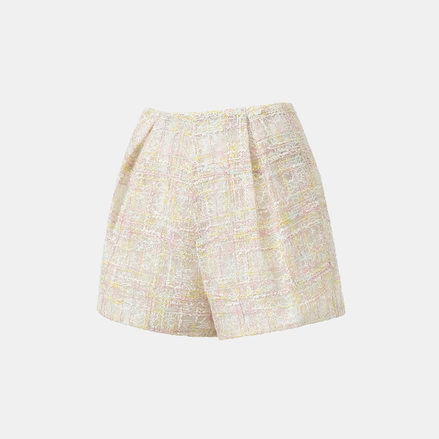 "Quiet Mastery." 法國頂級手工坊特殊工藝蕾絲短褲