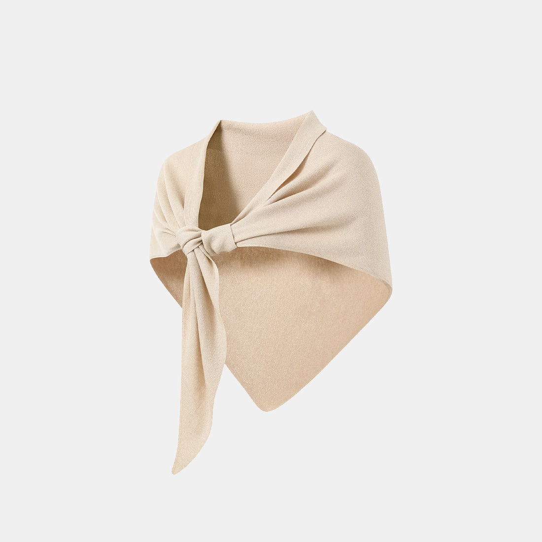"Summer Diary" Cool Triacetate Cashmere Knit Shawl - Halo