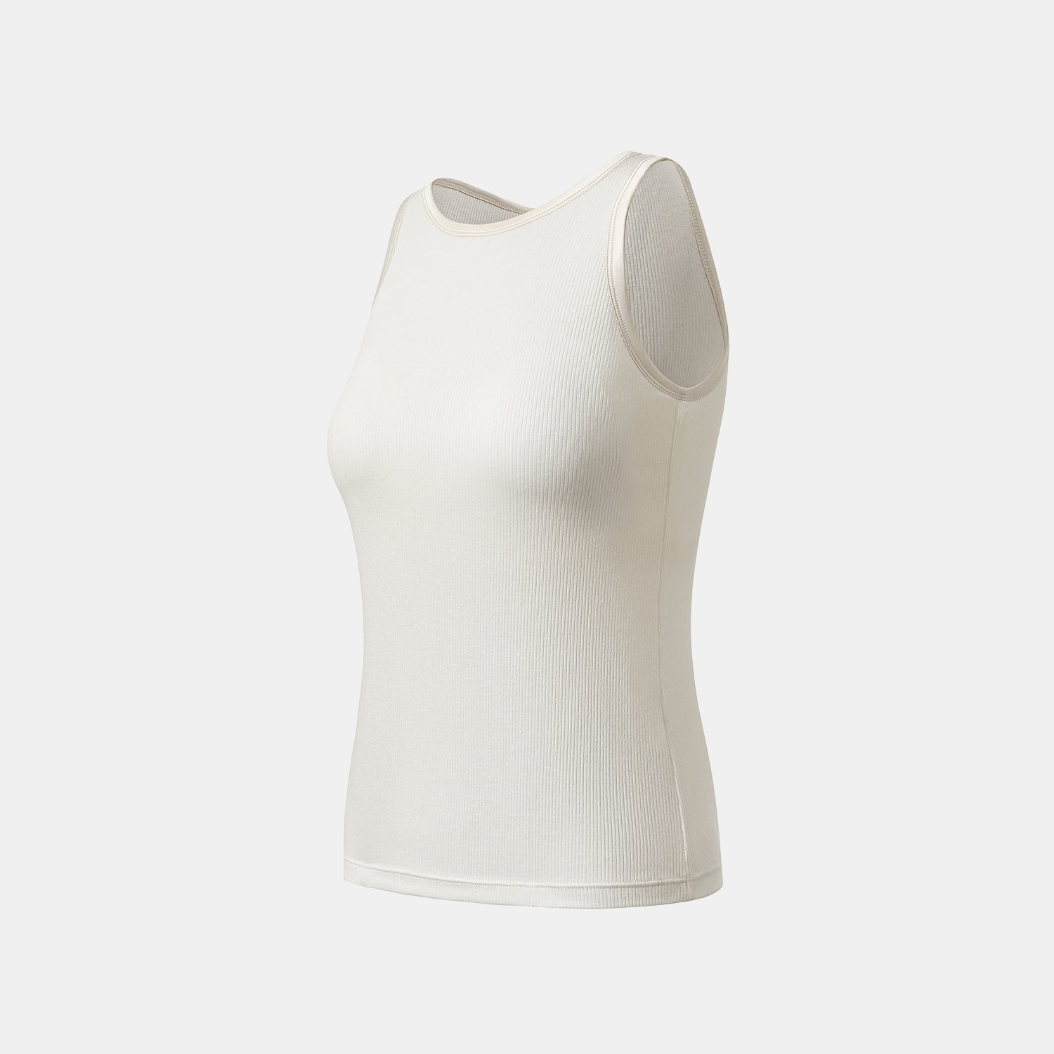 “By Inch." 極緻絲柔裸感緞邊修身Bra Top—利簡白