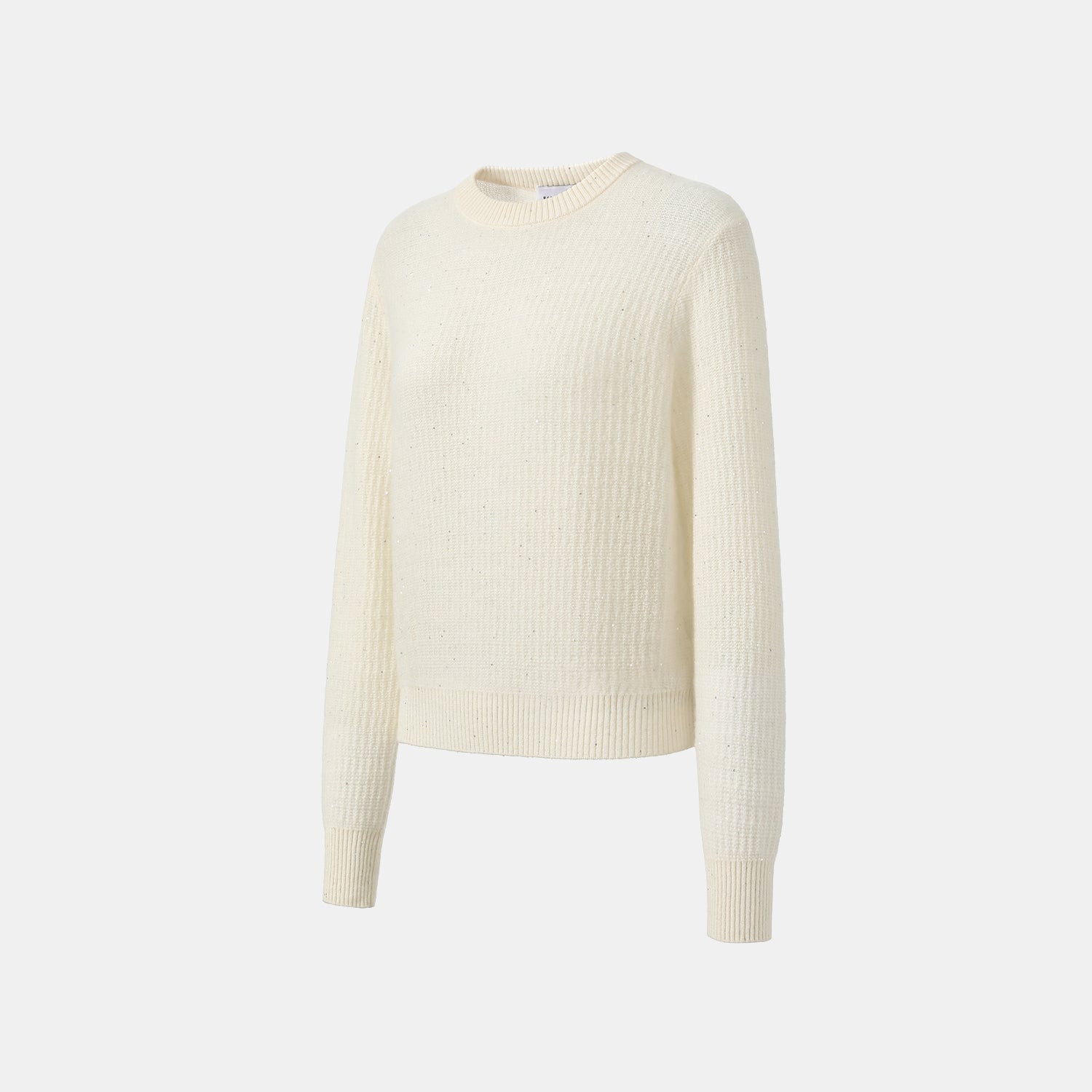 “Autumn Diary” 100% Cashmere極細絨柔星點針織上衣—Velour Moonlight絲絨月光