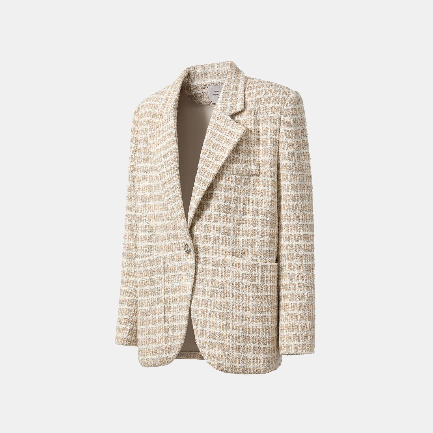 "Westminster Weekdays" 法國縷金工藝花呢Oversized外套—Long Island Reverie長島假期