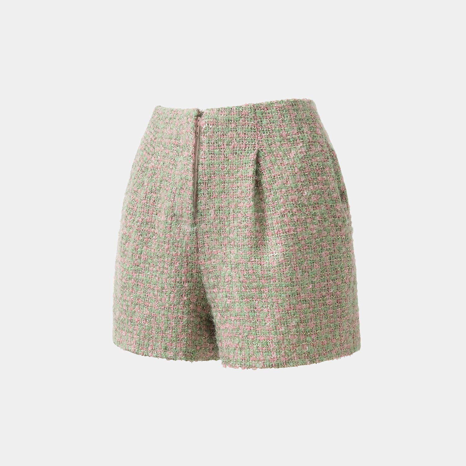“Breeze boucle" 英國頂級輕薄花呢短褲—Easter Garden