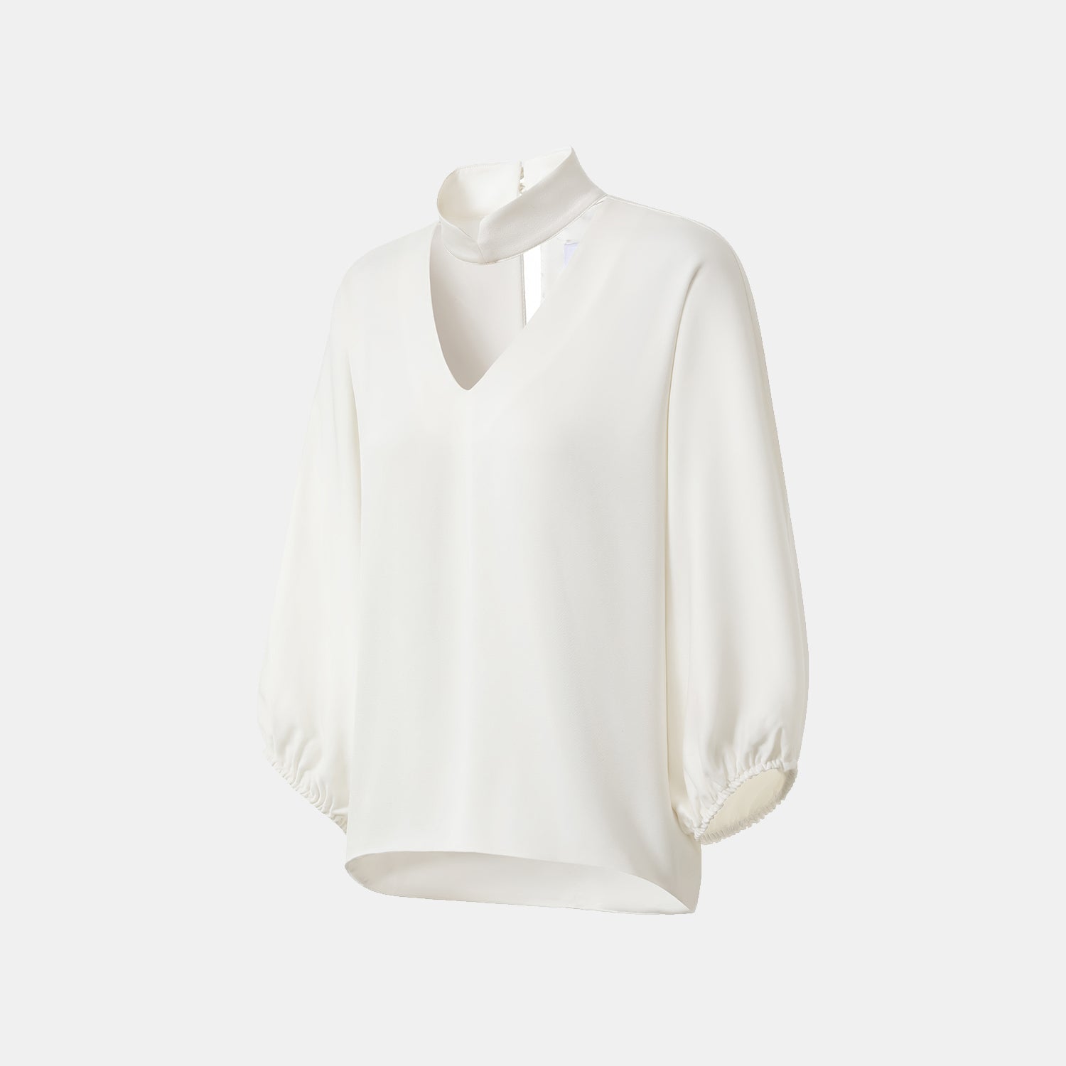 “春意” 鏤空剪裁設計輕中式上衣—鈴蘭