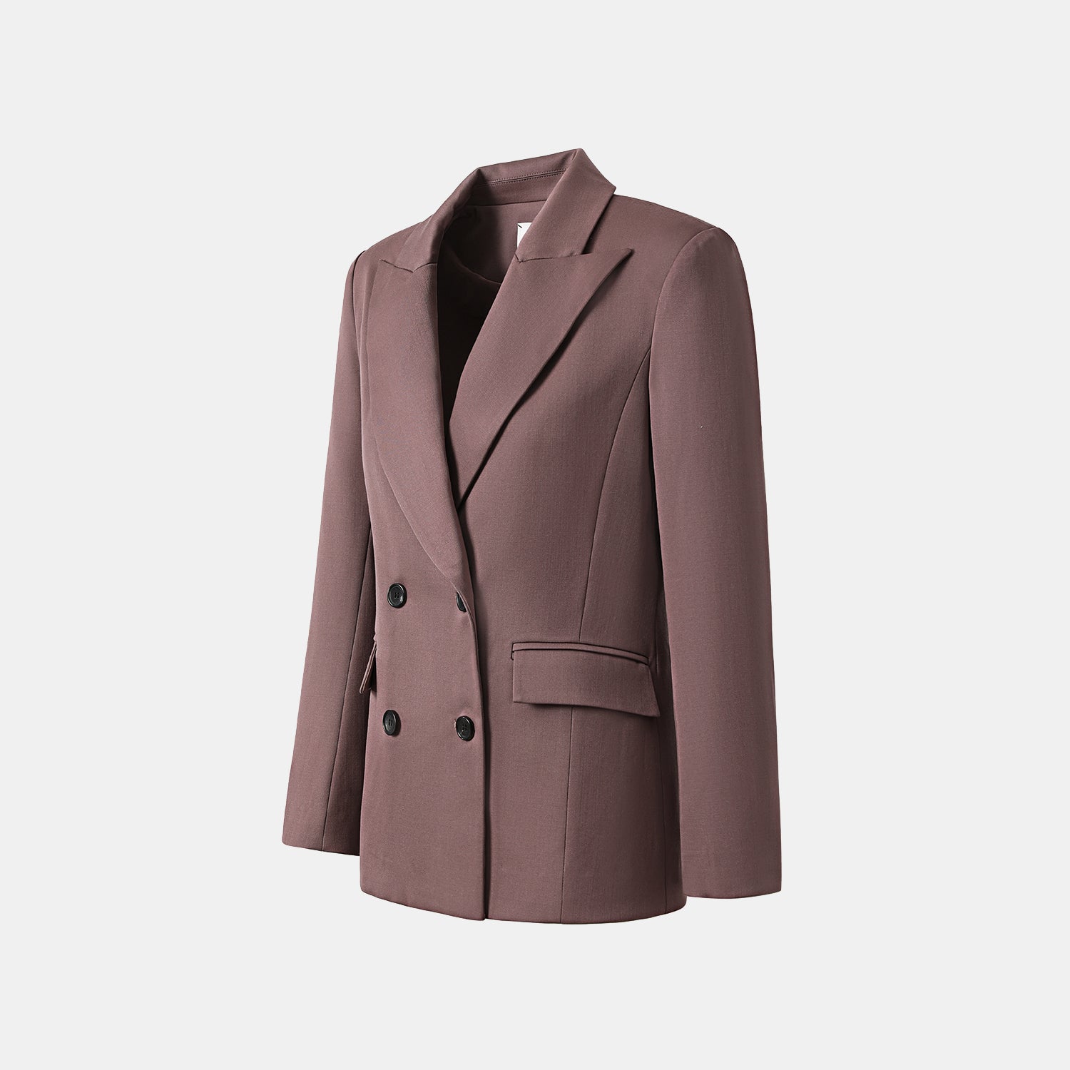 “Westminster Weekdays." 義大利頂級羊毛修身西裝外套—Rosewood Dusk烏木玫瑰