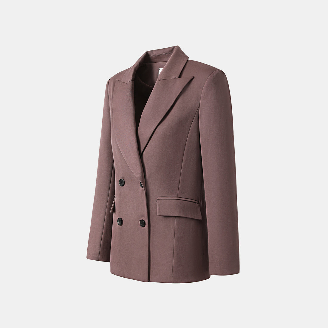“Westminster Weekdays." 義大利頂級羊毛修身西裝外套—Rosewood Dusk烏木玫瑰