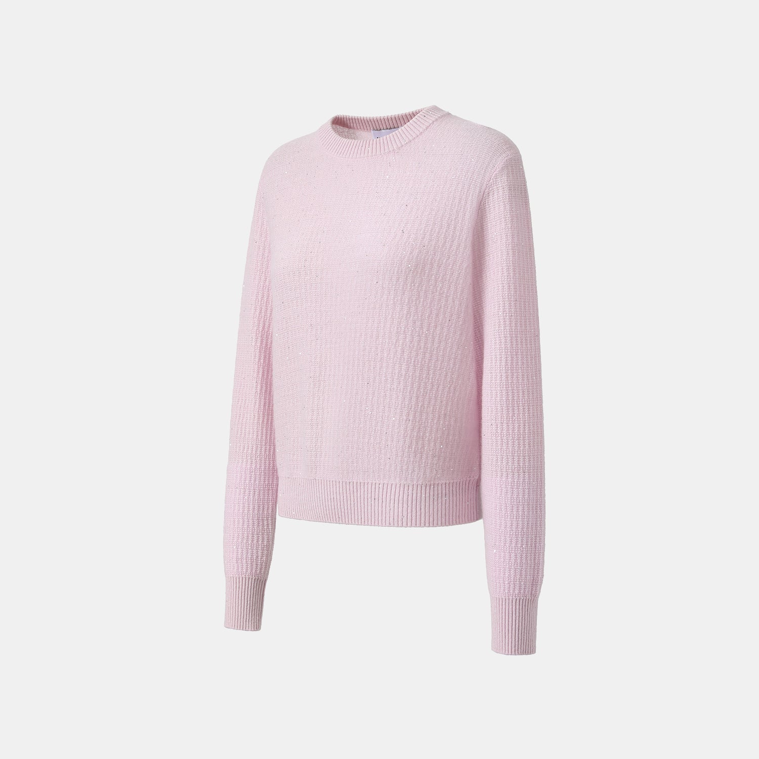 “Autumn Diary” 100% Cashmere極細絨柔星點針織上衣—Lilac Dawn紫丁曙夢