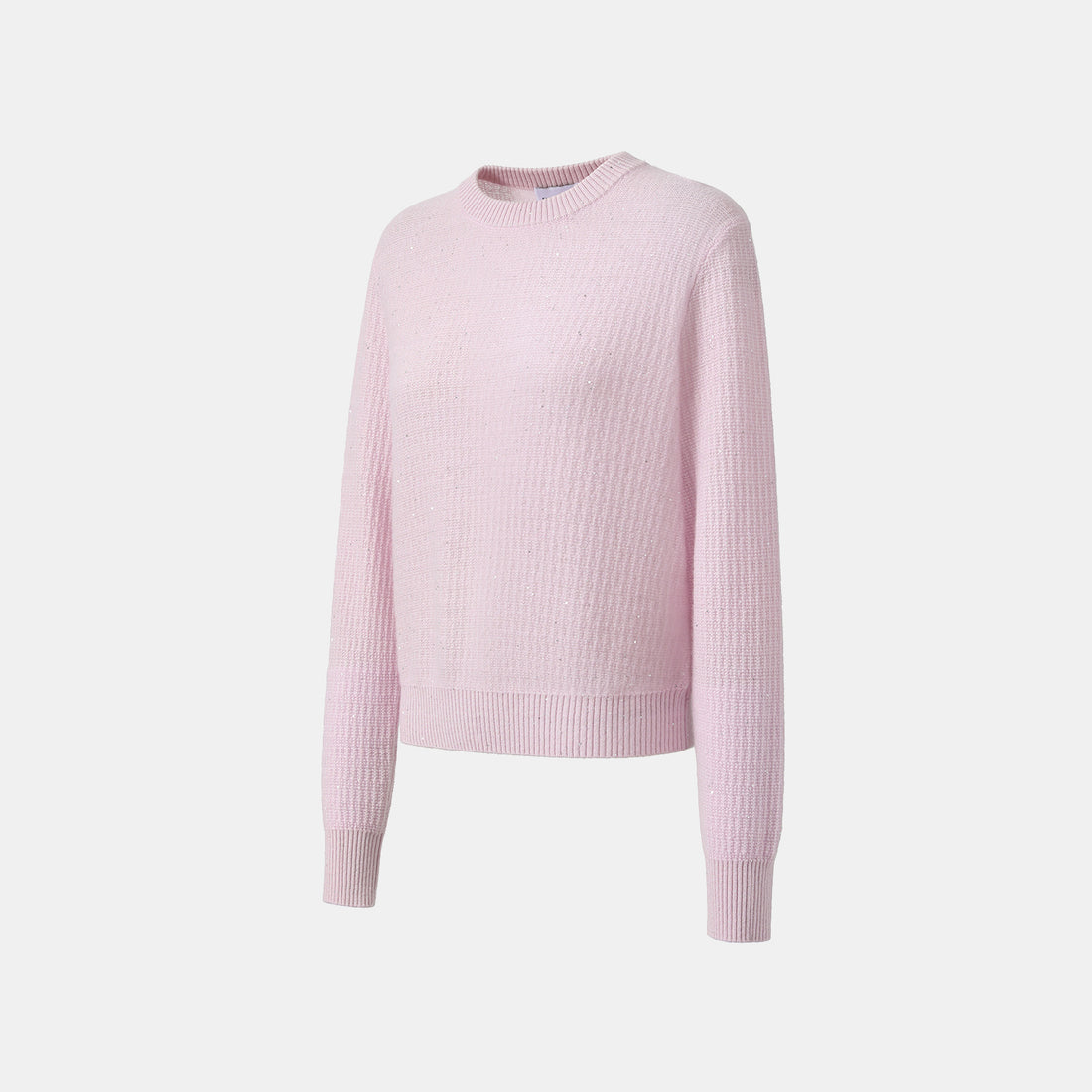 “Autumn Diary” 100% Cashmere極細絨柔星點針織上衣—Lilac Dawn紫丁曙夢