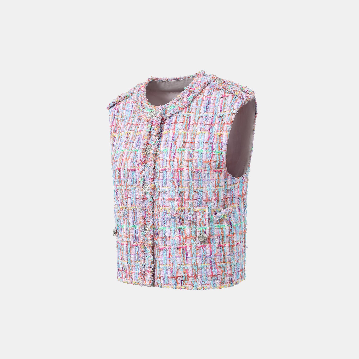 "Chelsea tea time."法國夏日輕薄花呢馬甲背心—Prelude in Pastel粉彩奏鳴