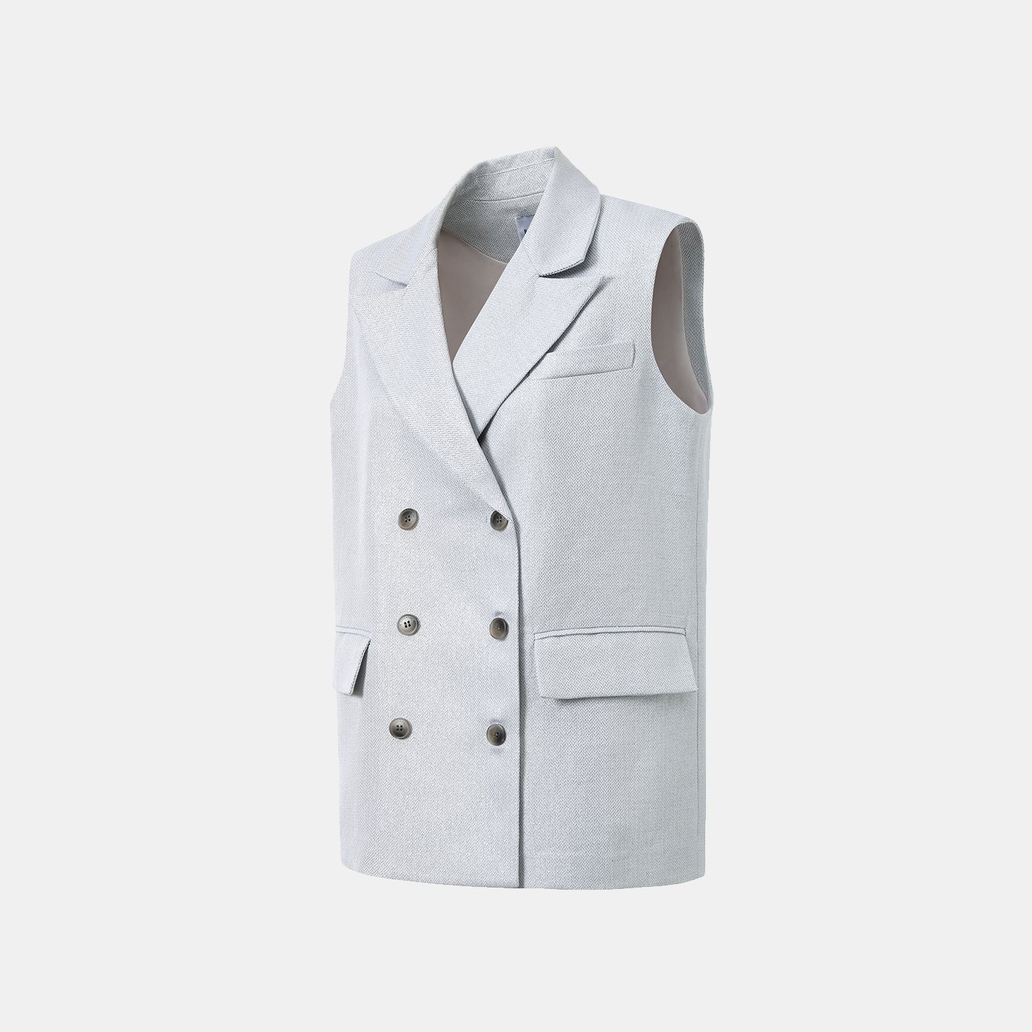 “Westminster Weekdays." 西班牙頂級銀骨西裝背心—Light Blue