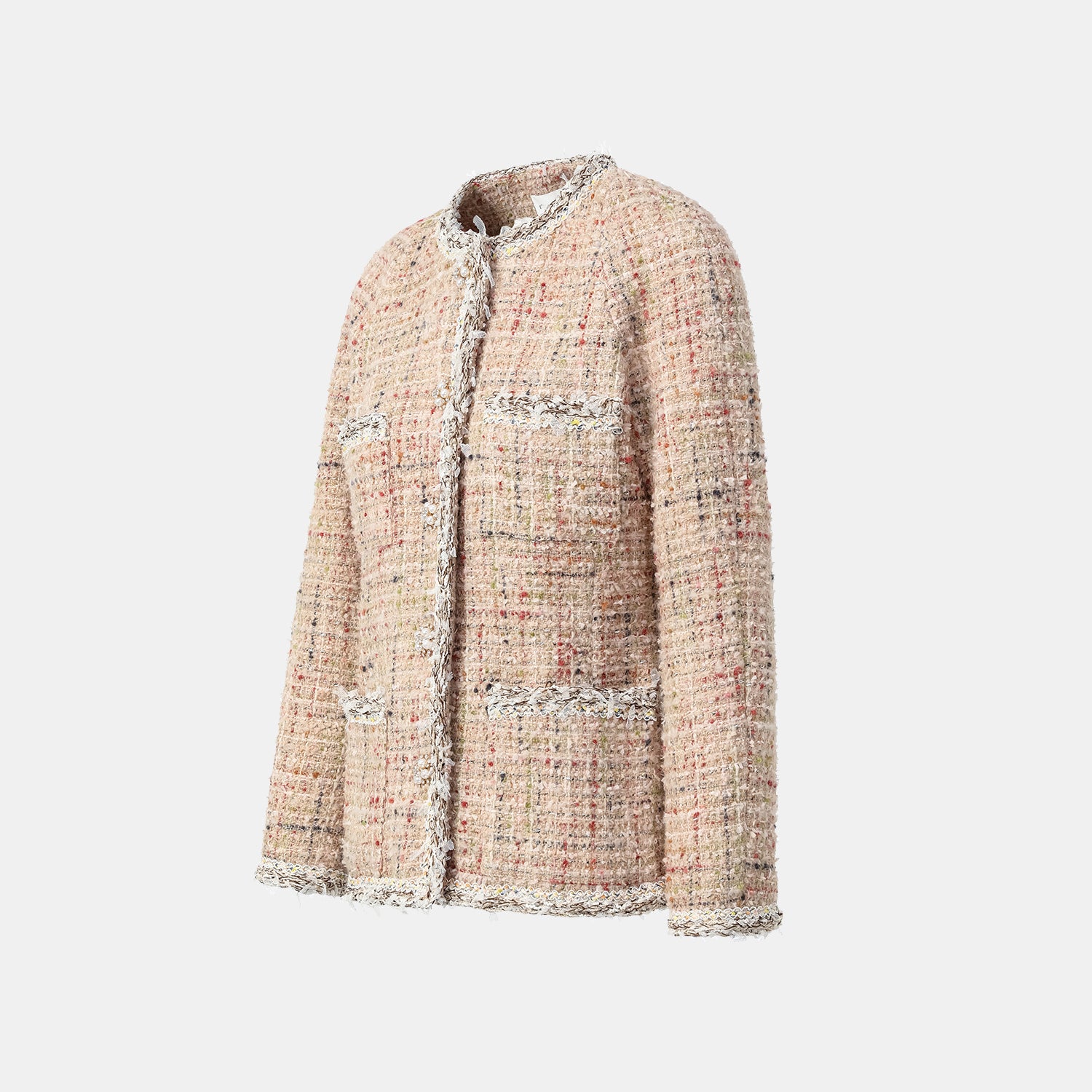 “Chelsea tea time.”  經典No.4花呢外套 —Berry latte