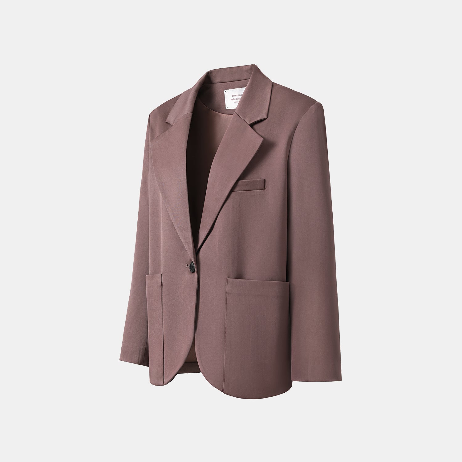 “Westminster Weekdays." 義大利頂級羊毛西裝外套—Rosewood Dusk烏木玫瑰