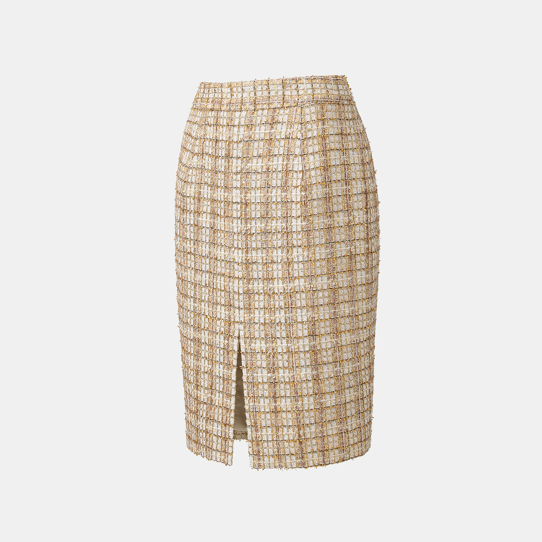 "Sloane Ave." 法國頂級縷金工藝花呢及膝褲裙—Versailles Chanson凡爾賽香頌