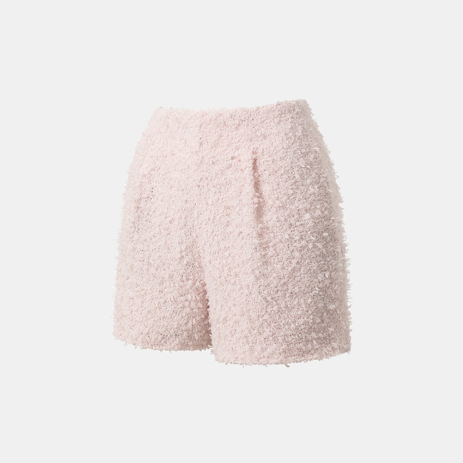 “Breeze boucle" 義大利肌理輕薄花呢短褲—When Petals Fall