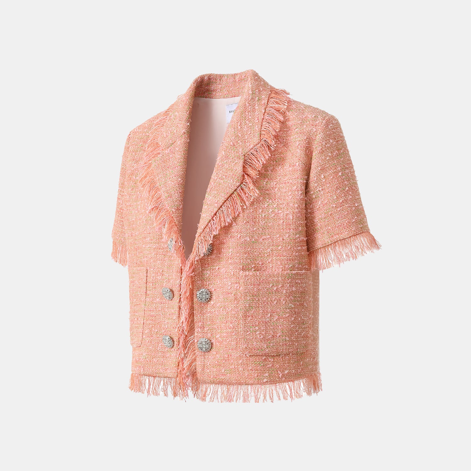 “Chelsea tea time." 花呢短袖外套—Summer Berry Delight