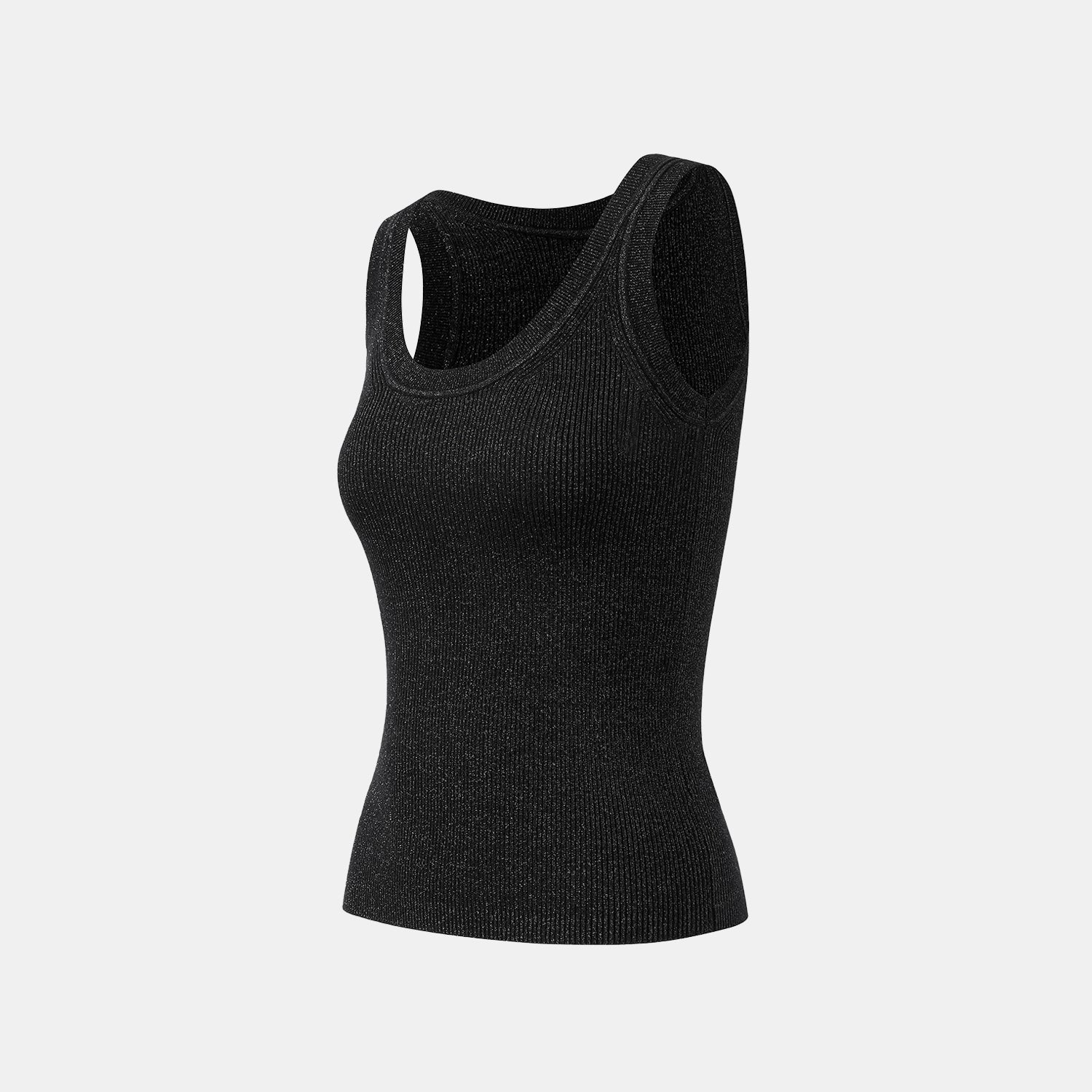 "Summer Diary" 涼感三醋酸喀什米爾針織背心—Dawn