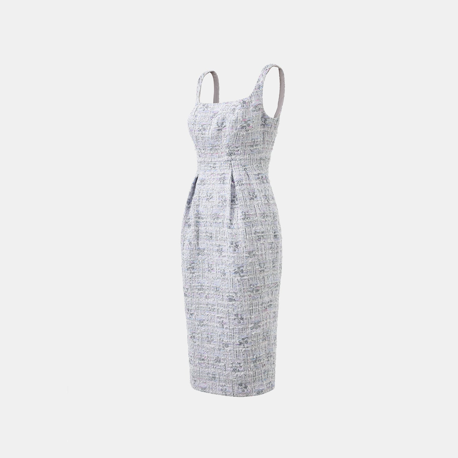 "Arcade of CherJoy Atelier." French summer light tweed three-dimensional tailoring dress 