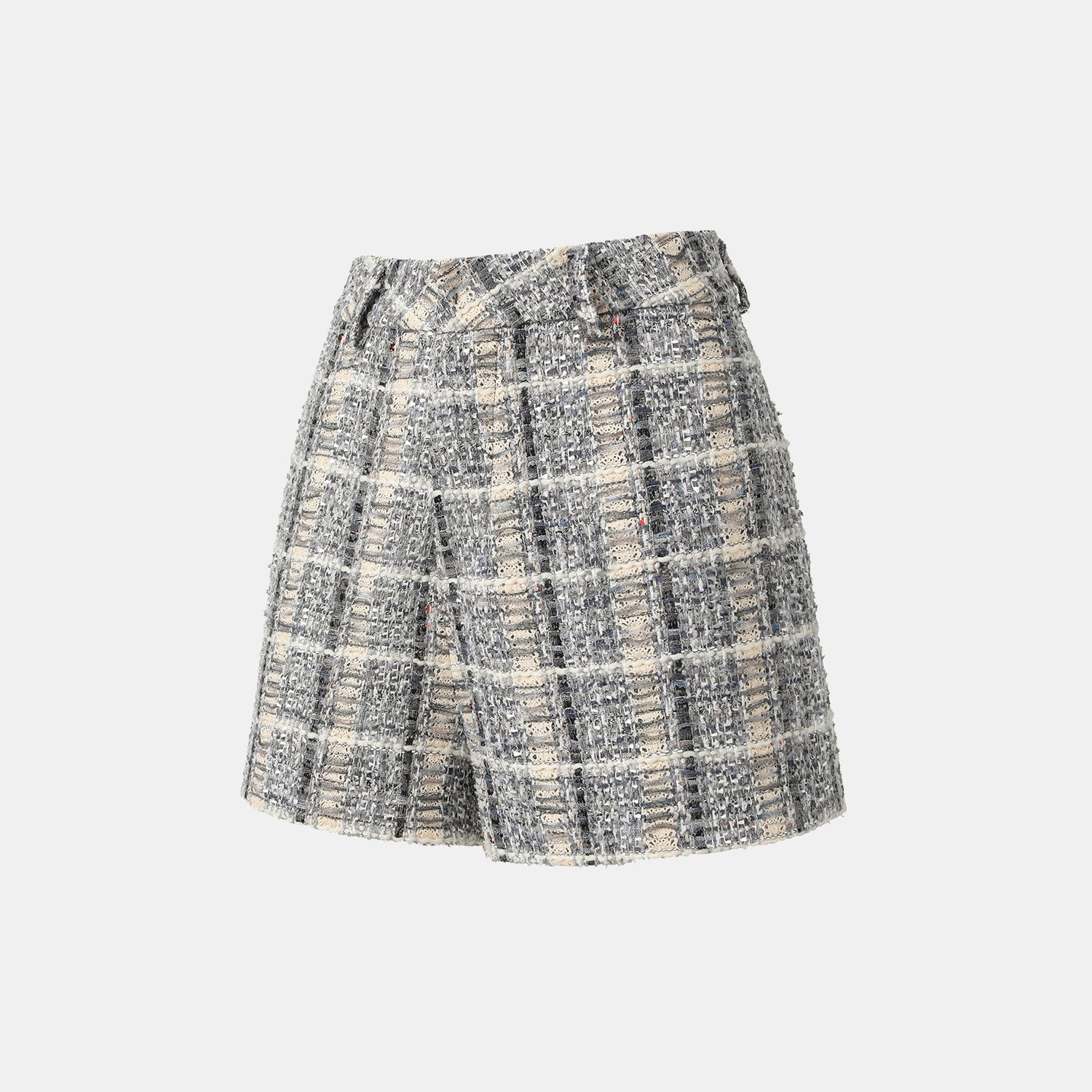 "Oxford Autumn Elegance" 浮織蕾絲花呢短褲—Fair Isle Romance費爾島浪漫